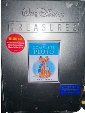 NEW Walt Disney Treasures The Complete Pluto Volume 1 DVD 1930 - 1947 Vol One